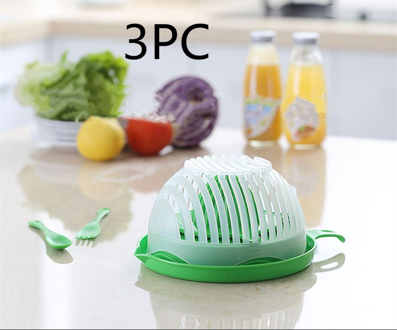 Coupe - légumes et fruits innovant pour salades - rapide, sûr et pratique - IVOIRART.COM