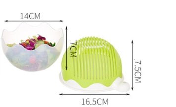 Coupe - légumes et fruits innovant pour salades - rapide, sûr et pratique - IVOIRART.COM