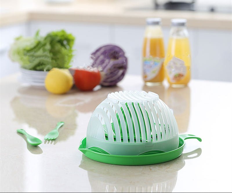 Coupe - légumes et fruits innovant pour salades - rapide, sûr et pratique - IVOIRART.COM