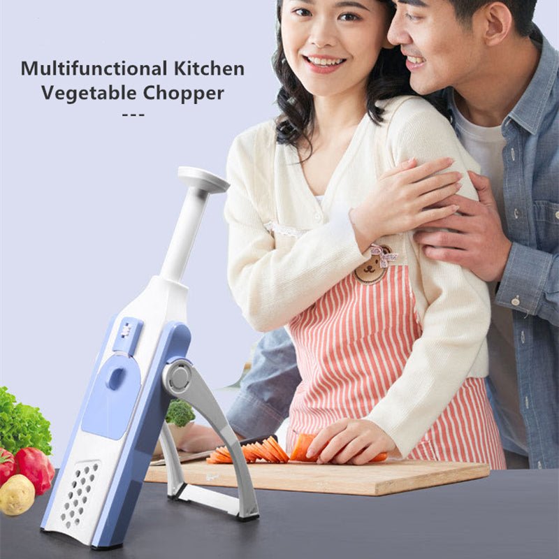Coupe-légumes multifonction 5-en-1 pour cuisine, pratique et polyvalent - IVOIRART.COM