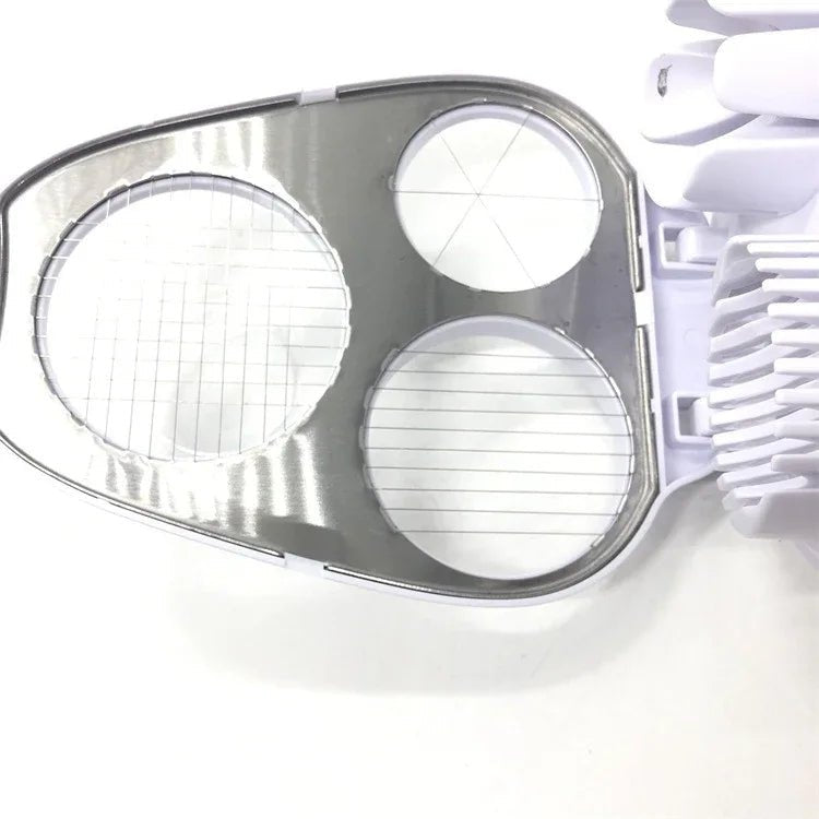 Coupe - légumes multifonction compact 3 - en - 1 pour trancher, découper et évider - IVOIRART.COM