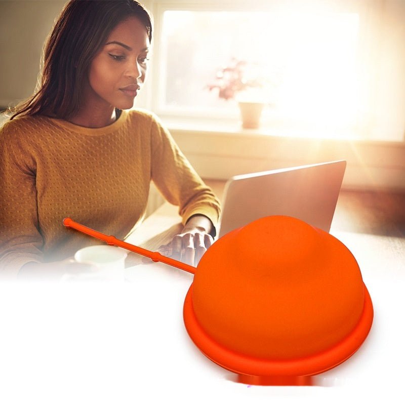 Coupe menstruelle en silicone forme cœur avec sac et boîte pour femmes - IVOIRART.COM