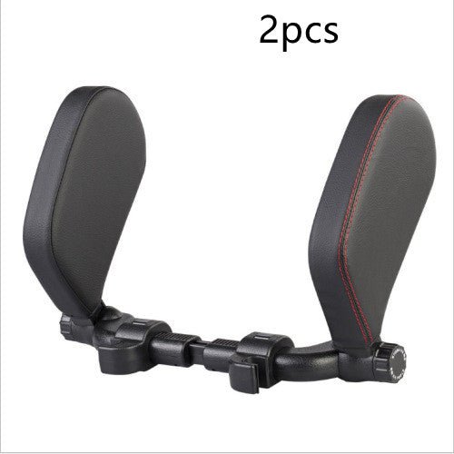 Coussin appuie - tête de voiture ajustable en cuir PU, doux et confortable pour le cou, accessoires voiture - IVOIRART.COM