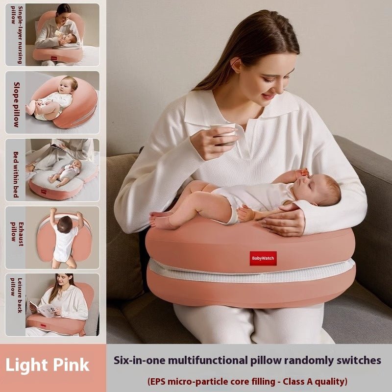 Coussin d’Allaitement Multifonctionnel en Forme de Pente Bébé pour un Confort Optimal - IVOIRART.COM