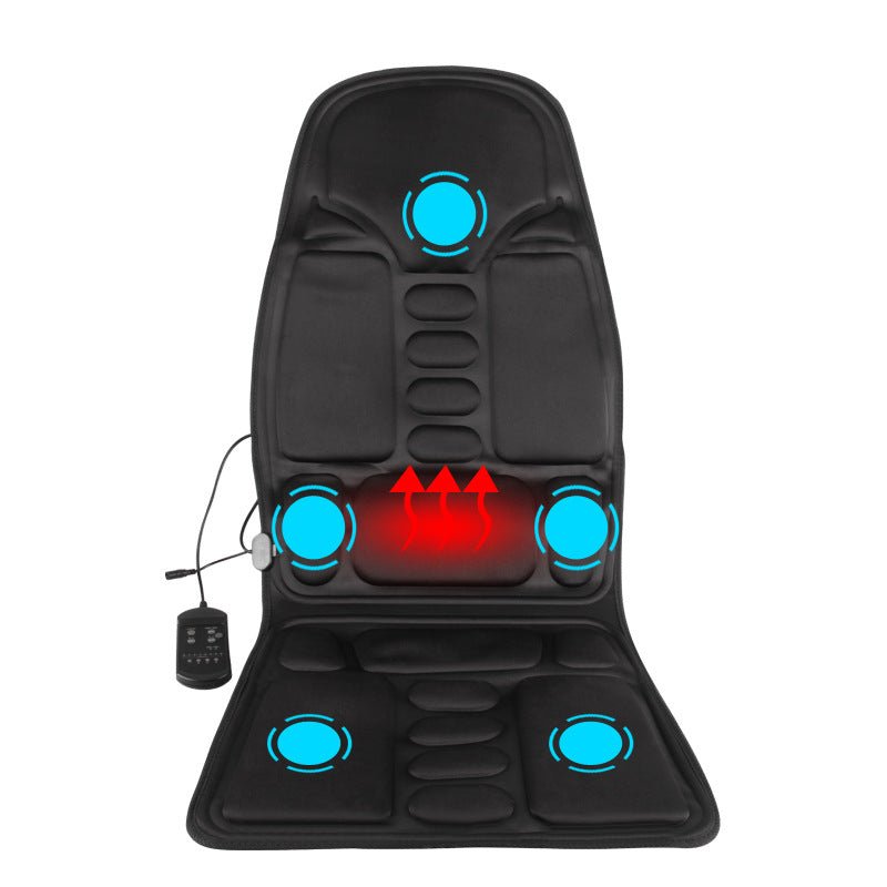 Coussin de massage vibration double usage voiture et domicile pour fauteuil (80 caractères) - IVOIRART.COM