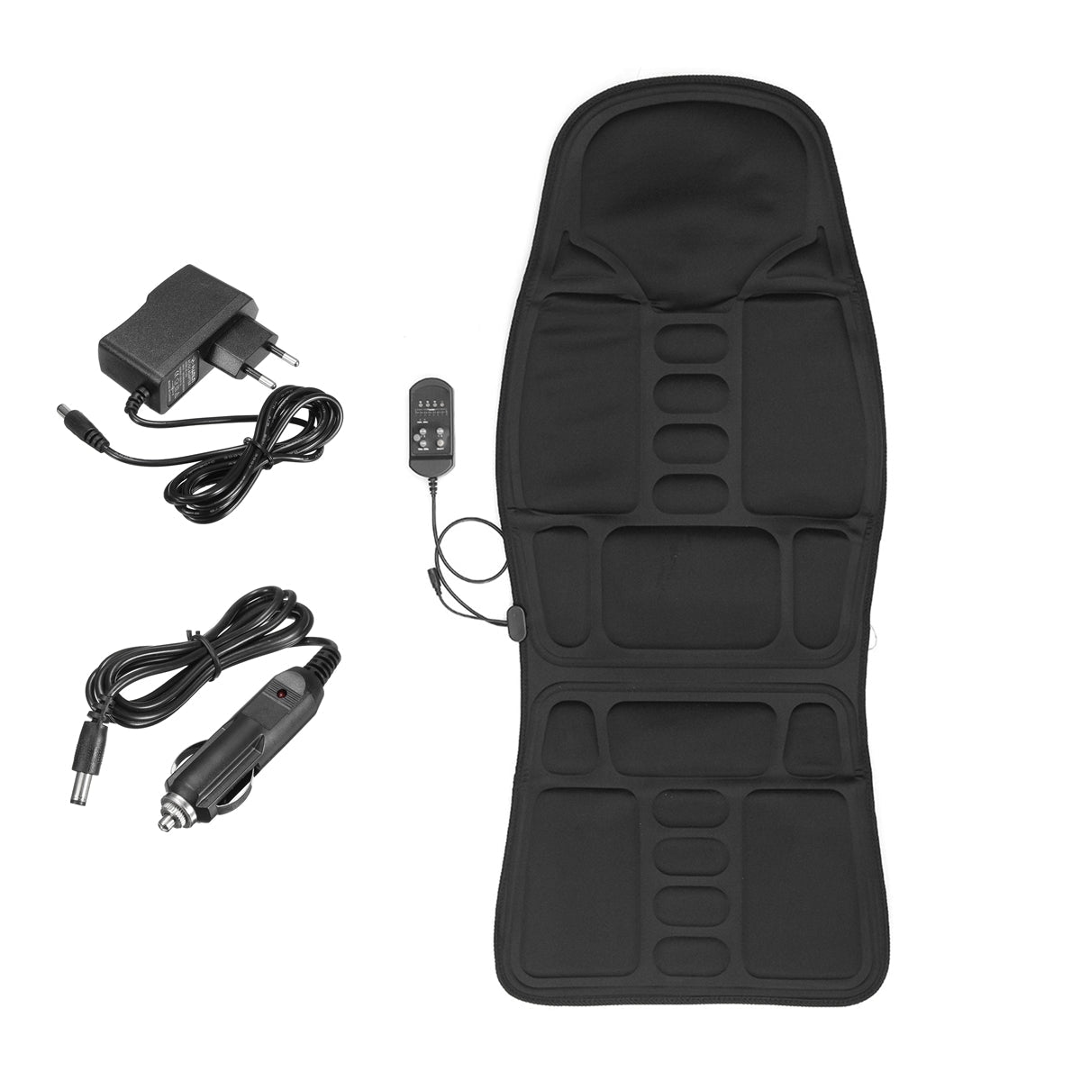 Coussin de massage vibration double usage voiture et domicile pour fauteuil (80 caractères) - IVOIRART.COM