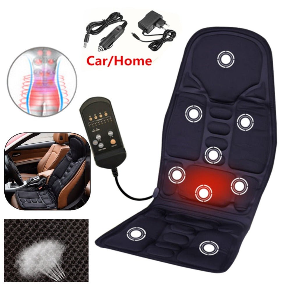 Coussin de massage vibration double usage voiture et domicile pour fauteuil (80 caractères) - IVOIRART.COM