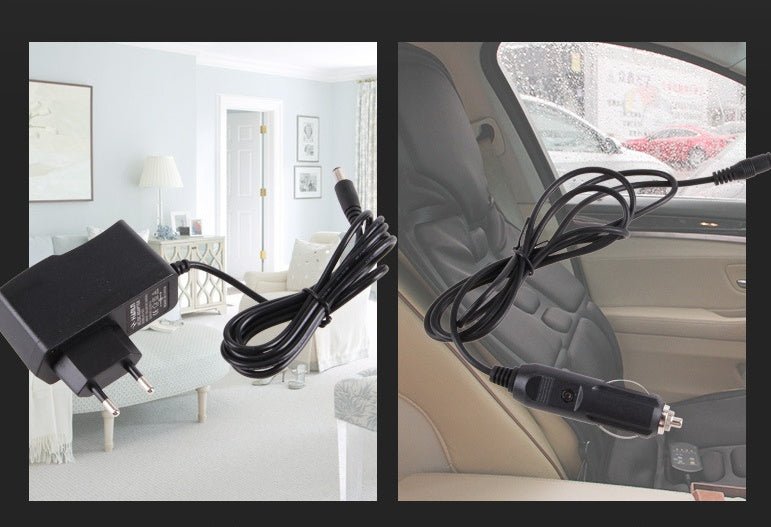 Coussin de massage vibration double usage voiture et domicile pour fauteuil (80 caractères) - IVOIRART.COM