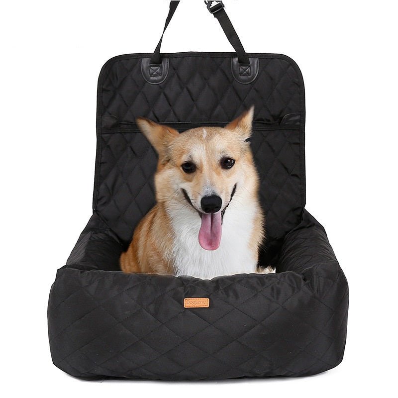 Coussin de siège pliable 2-en-1 pour chien, lit et matelas épais multi-usages - IVOIRART.COM
