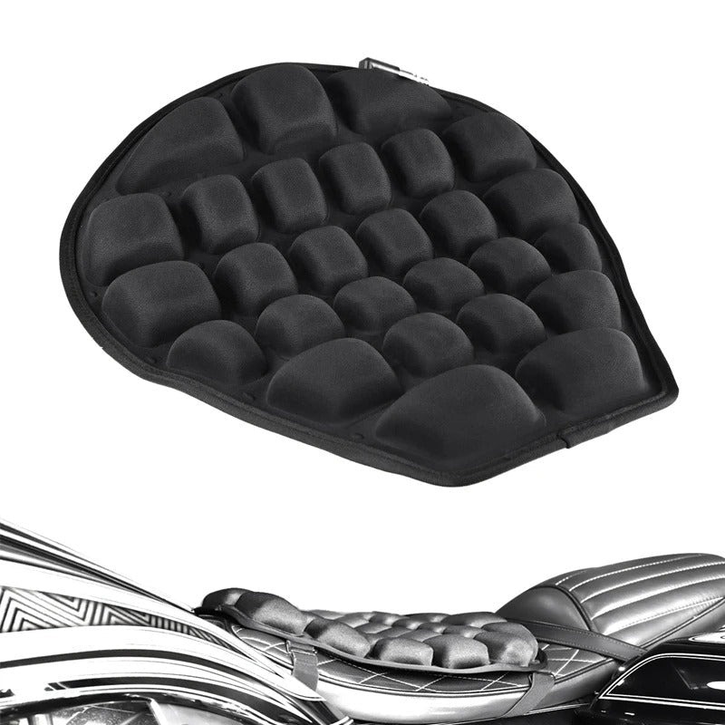 Coussin moto avec airbag tridimensionnel en TPU et LYCRA pour confort optimal - IVOIRART.COM