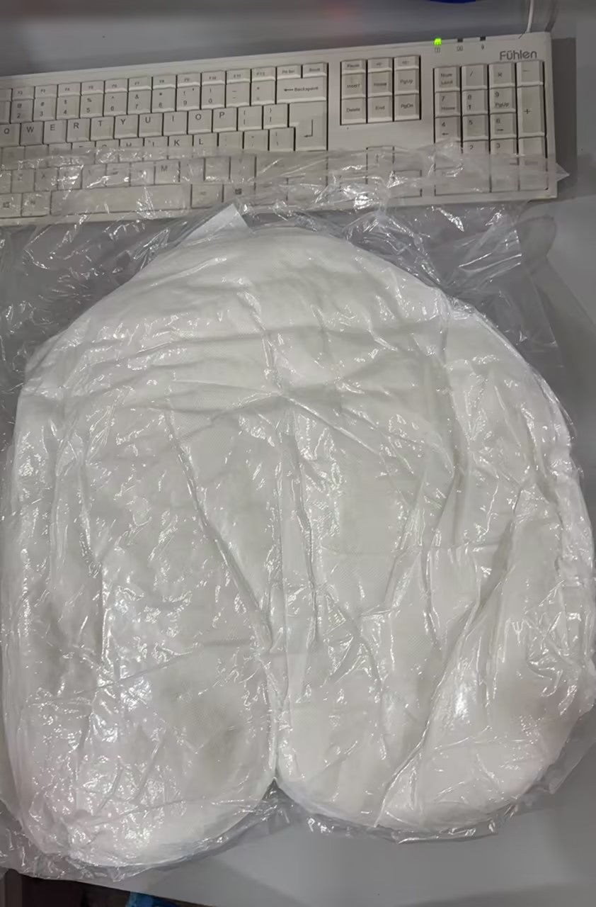 Coussins décoratifs en forme de cœur, housse longue en peluche moelleuse blanche - IVOIRART.COM