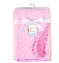 Couverture Bébé Naissance à Pois Polaires Enveloppe Nid d'Ange Double Couche - IVOIRART.COM