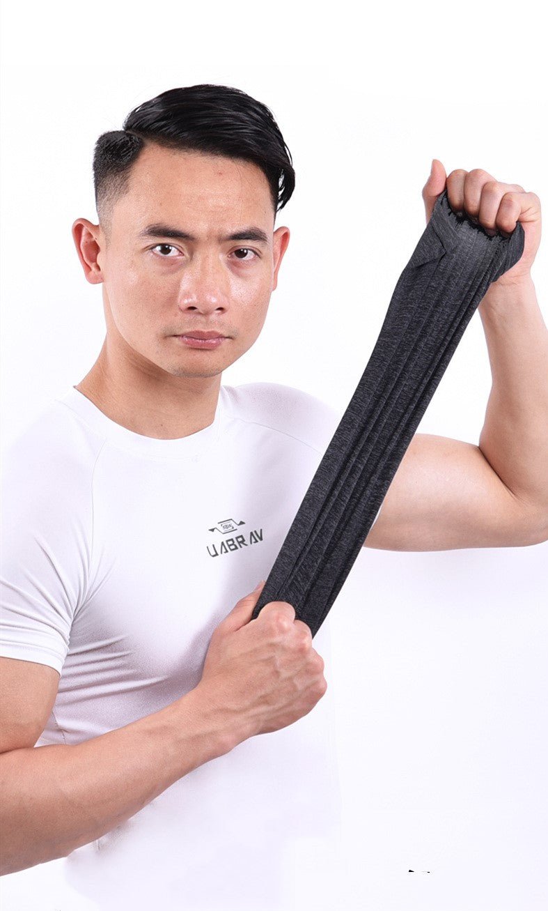 Couvre-chef sportif en soie glacée respirant, unisexe, taille unique - IVOIRART.COM