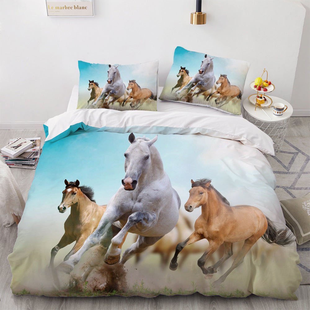 Creative 3D Digital Printing Bedding Animal - IVOIRART.COM