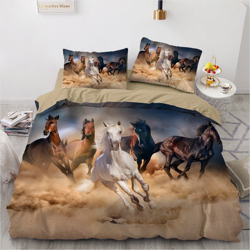 Creative 3D Digital Printing Bedding Animal - IVOIRART.COM