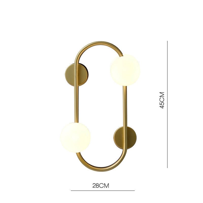 Creative And Simple Corridor Bedside Wall Lamp - IVOIRART.COM