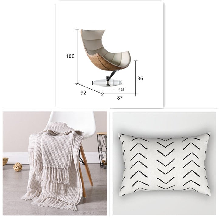 Creative Designer Leisure Tiger Chair Italian Style - IVOIRART.COM