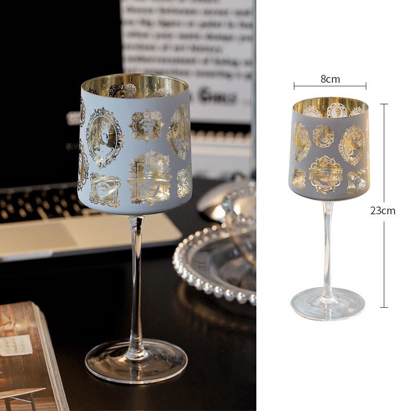 Creative Fashion Simple Home Wine Goblet - IVOIRART.COM