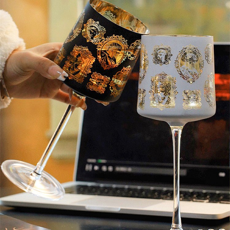 Creative Fashion Simple Home Wine Goblet - IVOIRART.COM