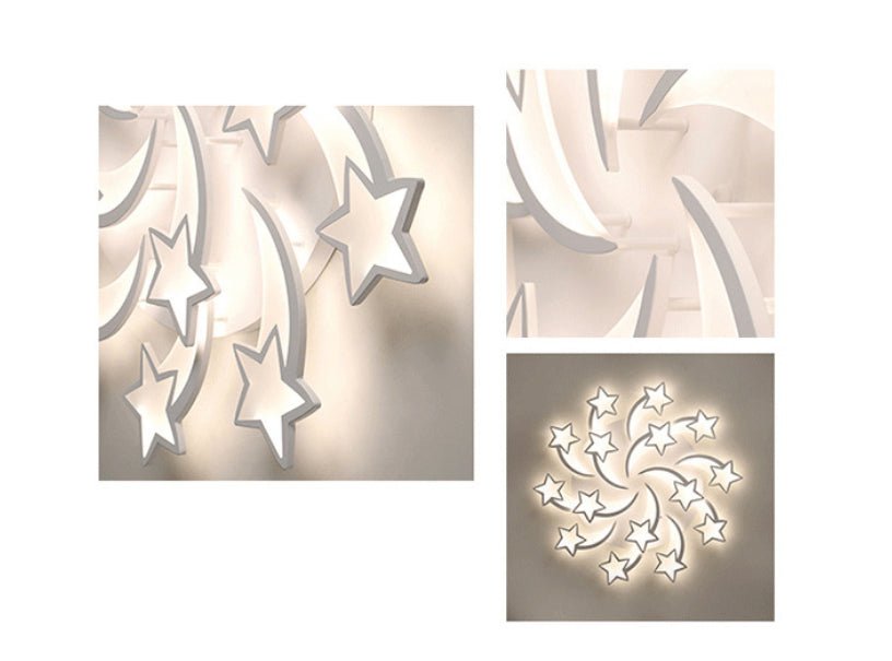 Creative Household Modern Atmospheric Ceiling Lamp for 15-30 m² Rooms LED 220VAC - IVOIRART.COM