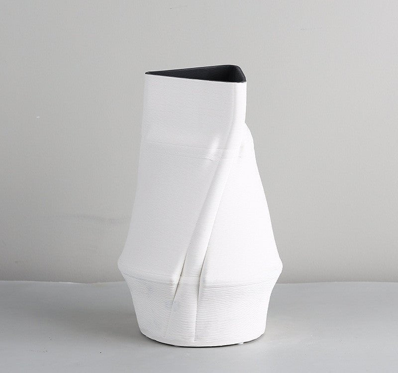 Creative Irregular Ceramic Vase Decoration - IVOIRART.COM