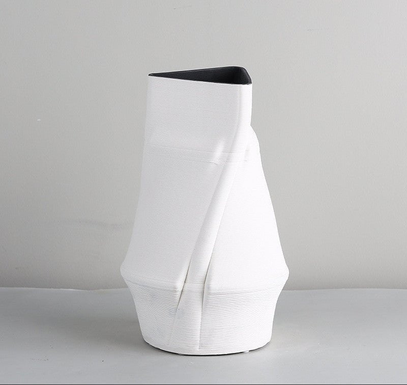 Creative Irregular Ceramic Vase Decoration - IVOIRART.COM