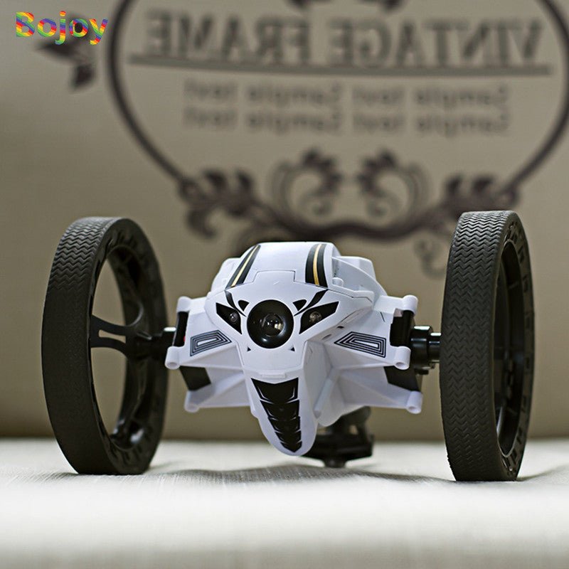Creative toy bounce car 2.4G stunt mini remote control car new strange intelligent robot - IVOIRART.COM