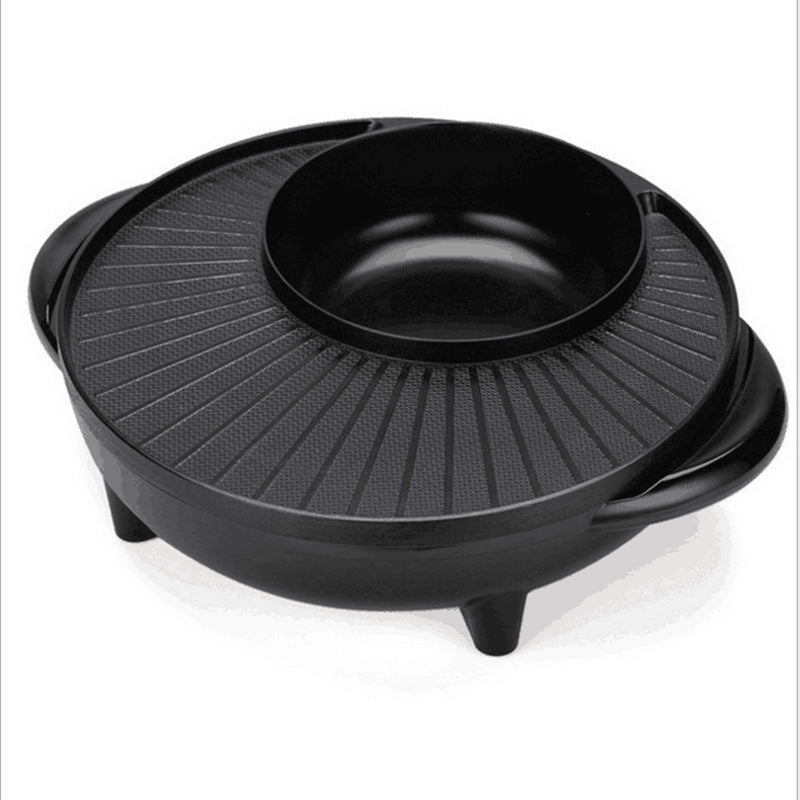 Cuisinière électrique multifonction avec marmite, grill et fondue 5 à 6 L noir - IVOIRART.COM