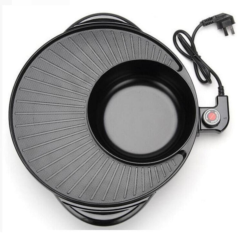 Cuisinière électrique multifonction avec marmite, grill et fondue 5 à 6 L noir - IVOIRART.COM