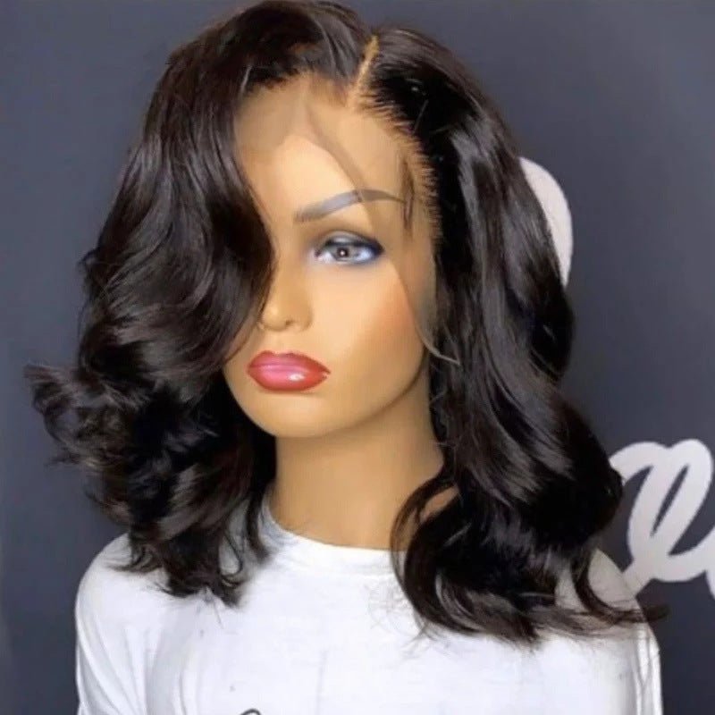 Curly Hair Big Wave Curly Hair Fluffy Chemical Fiber Wig Cover - IVOIRART.COM