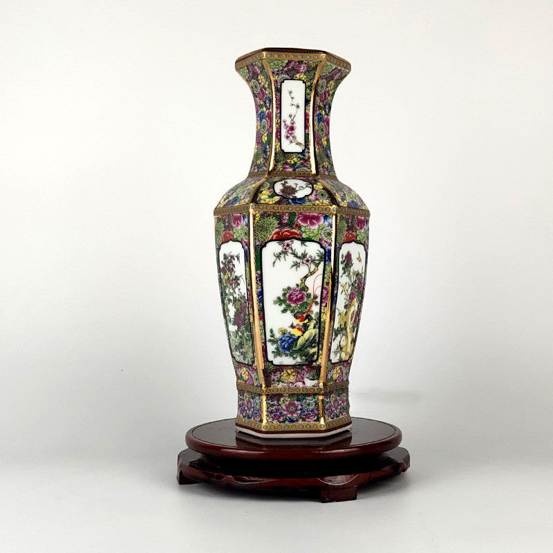 Ornements décoratifs rétro en céramique pour salon classique