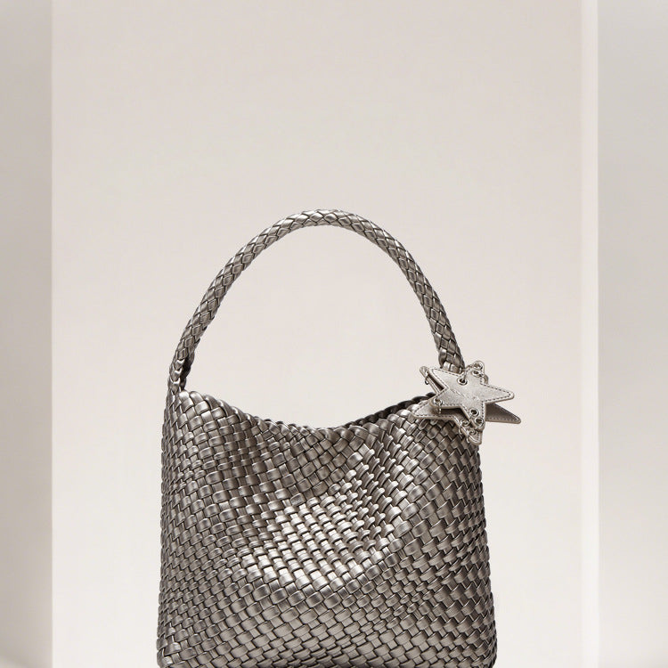 Sac tissé à la main de grande capacité haut de gamme – Élégance et espace