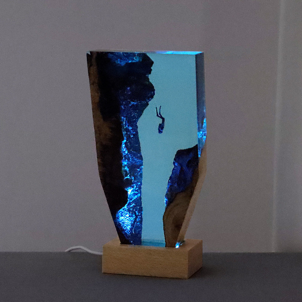 Décoration de Table Océan Cave Diver