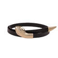 Ceinture pression en cuir verni effet peau de serpent miroir