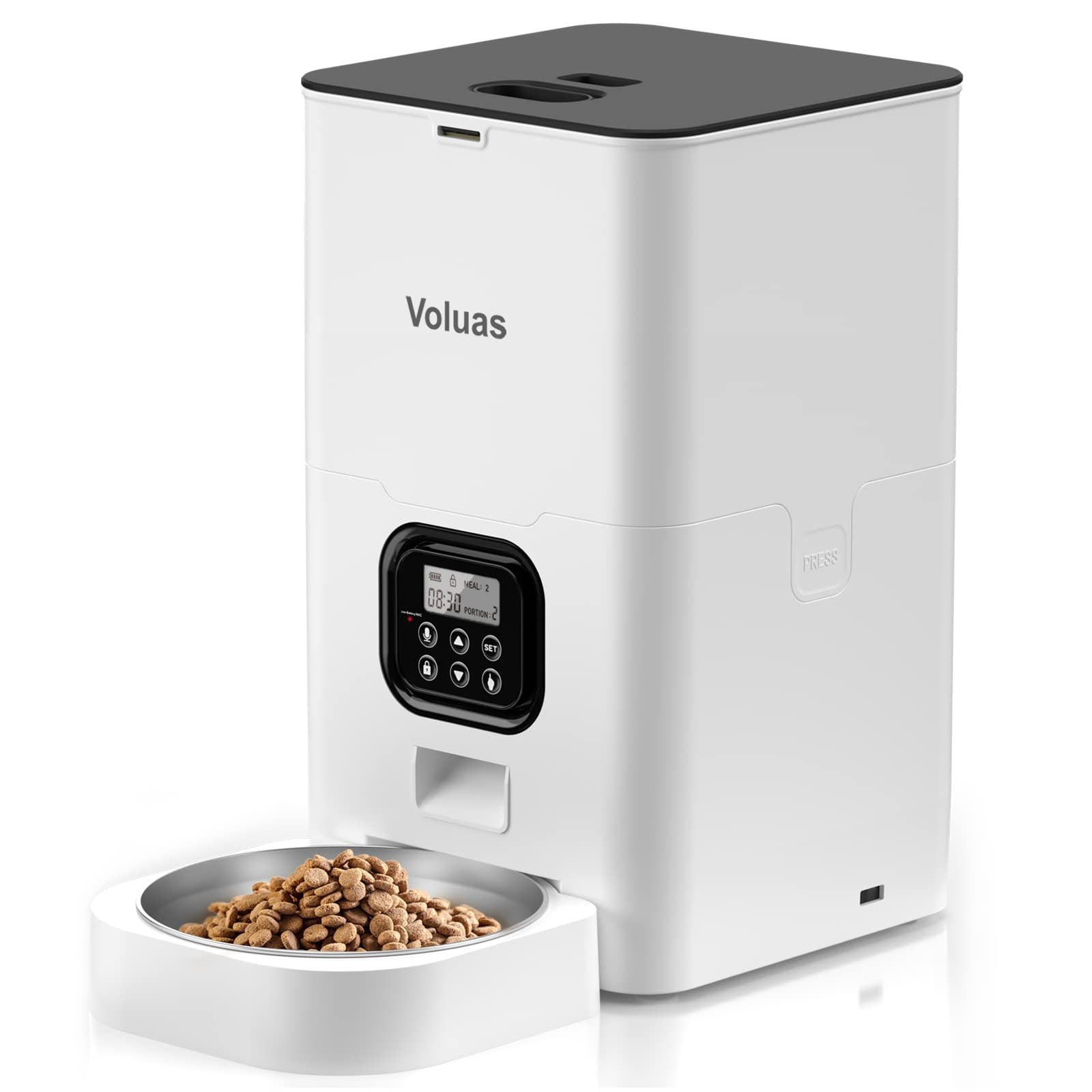 Distributeur Automatique Double Repas Intelligent pour Animaux Domestiques