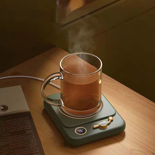 Base Isolante Chauffante pour Lait avec Affichage Numérique de Bureau