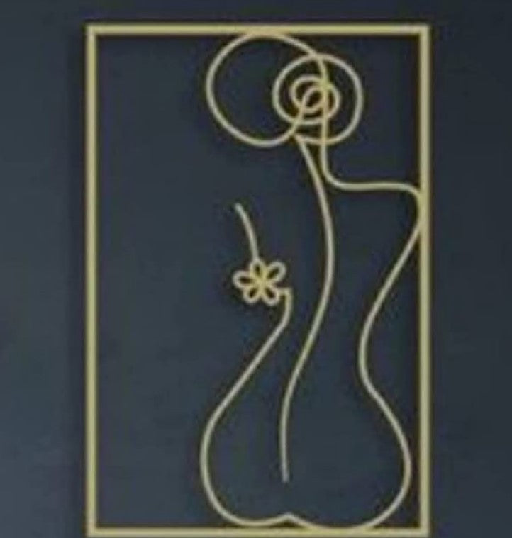 Décoration Murale Acrylique en Ligne Art Féminin