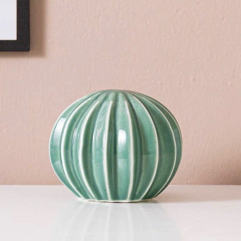 Décoration en Céramique Cactus Fleurs Artisanat Ins