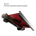 D8300 Full Box Retractable Awning 2-6m & 1.5-3m Heavy Duty Motorized Patio Canopy With LED Light Remote Smart Rain Wind Sensor - IVOIRART.COM