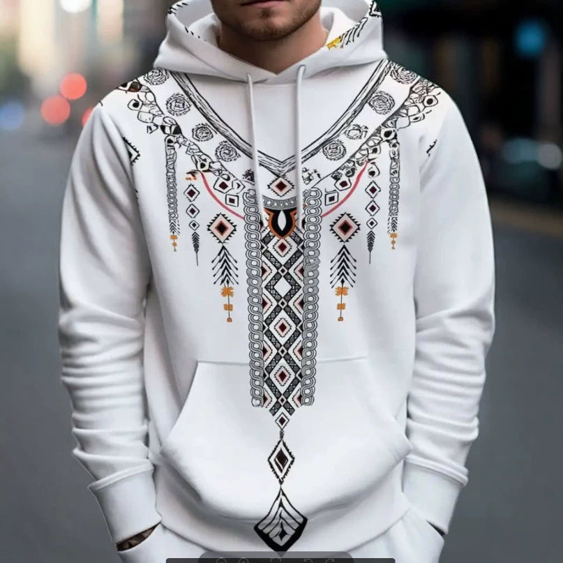 Sweat à capuche décontracté pour homme, manches longues, confortable et stylé