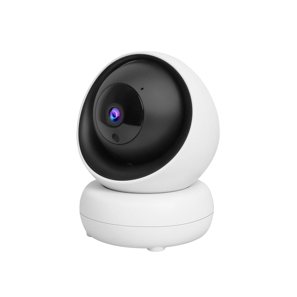 Caméra Intelligente Sans Fil Tuya, Caméra Wi-Fi Pivotante Intérieure HD 1080p avec Contrôle PTZ et Alarme