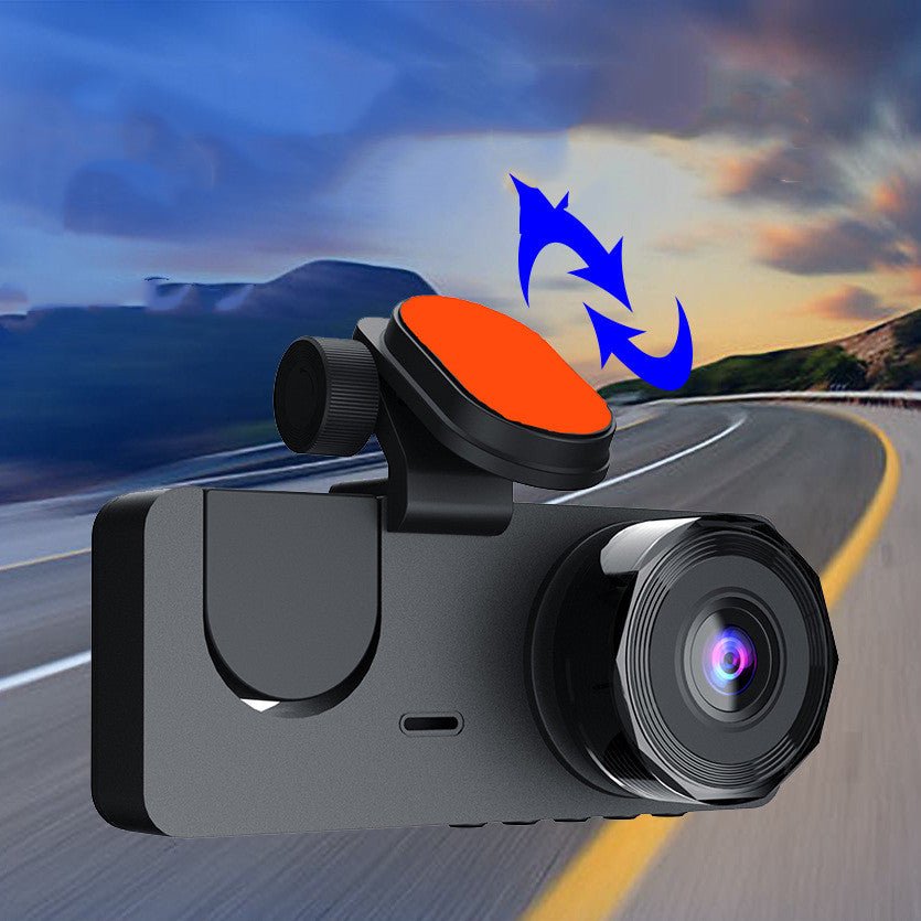 Dashcam vidéo HD 1080P enregistrement simultané angle 170°, vision nuit améliorée - IVOIRART.COM