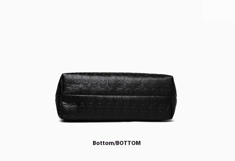 Sac fourre-tout femme grande capacité à une épaule, polyvalent en bandoulière, couleur unie