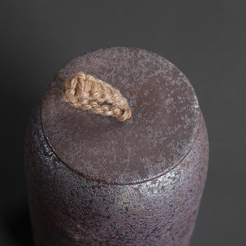 Théière Rétro en Céramique Grès Hermétique