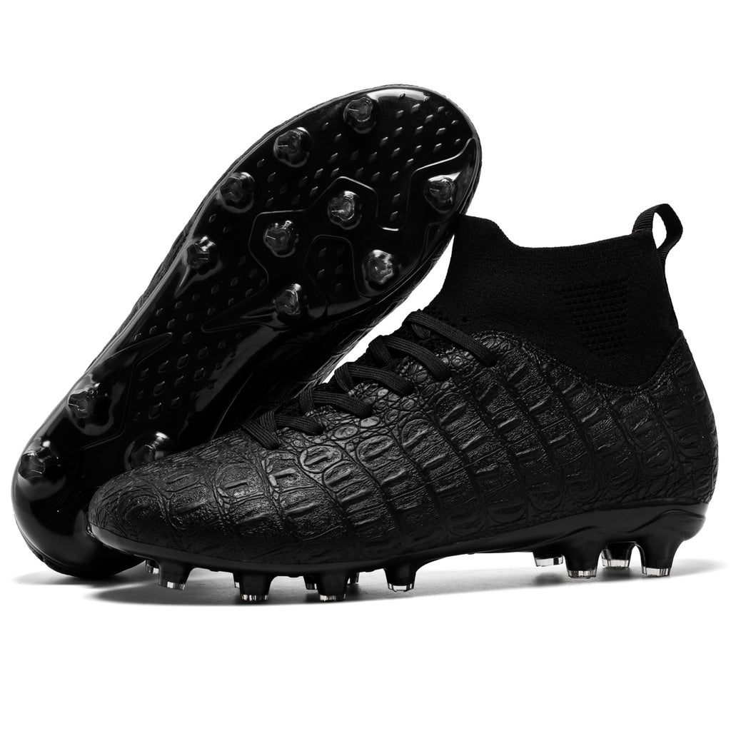 Chaussures d'entraînement montantes pour hommes, chaussettes de football stylées