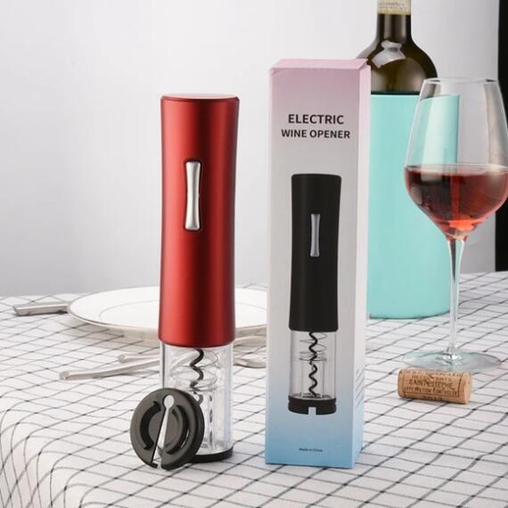 Décapsuleur Électrique Automatique pour Bouteille de Vin avec Coupe - Capsule et Kit - IVOIRART.COM