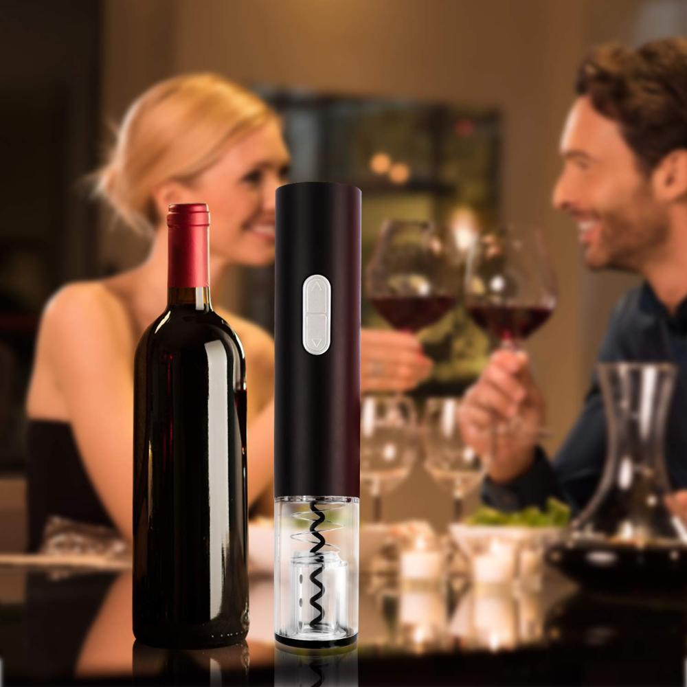 Décapsuleur Électrique Automatique pour Bouteille de Vin avec Coupe-Capsule et Kit - IVOIRART.COM