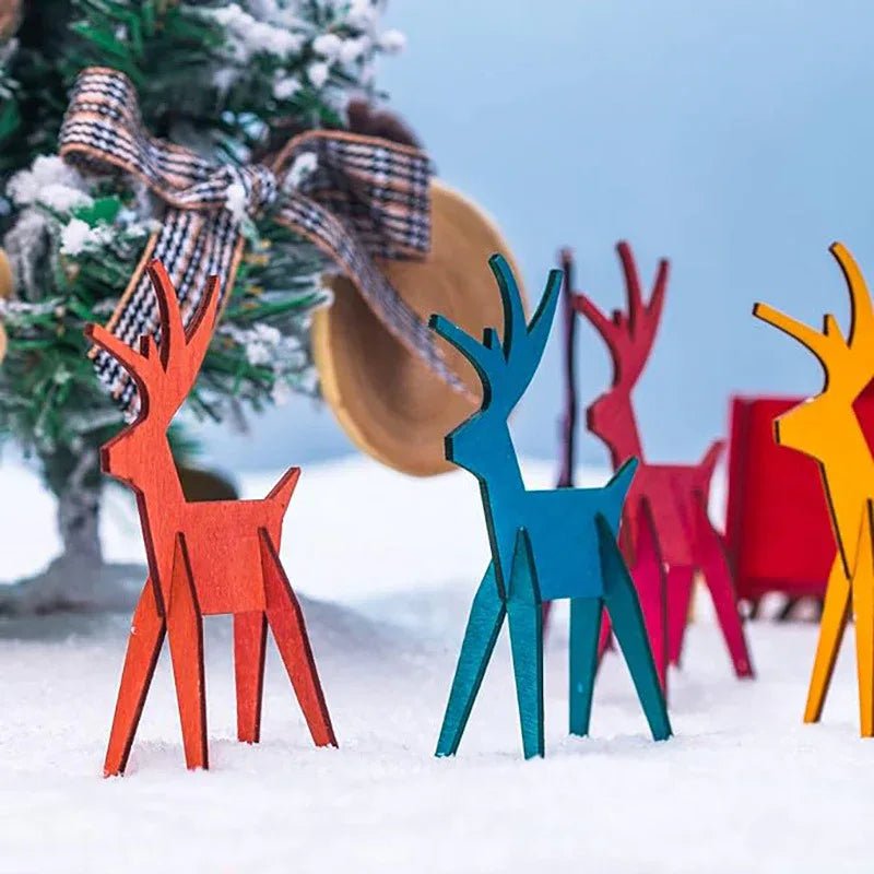 Décor de scène de neige de Noël avec couverture neigeuse en feutre 40×300 cm - IVOIRART.COM