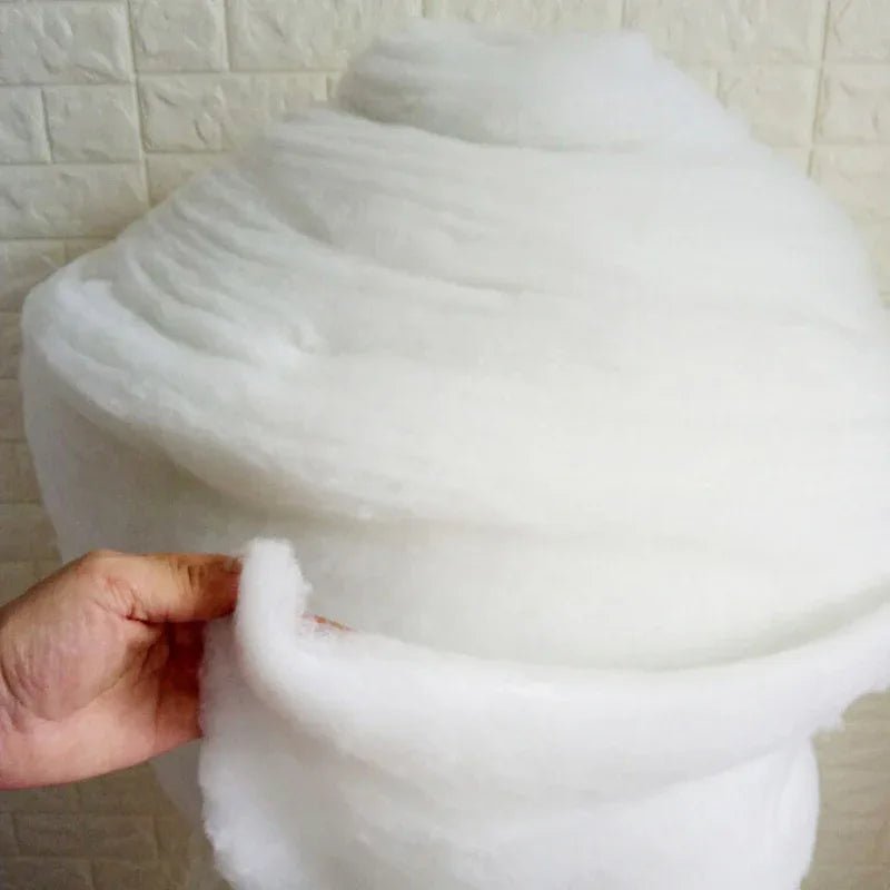 Décor de scène de neige de Noël avec couverture neigeuse en feutre 40×300 cm - IVOIRART.COM