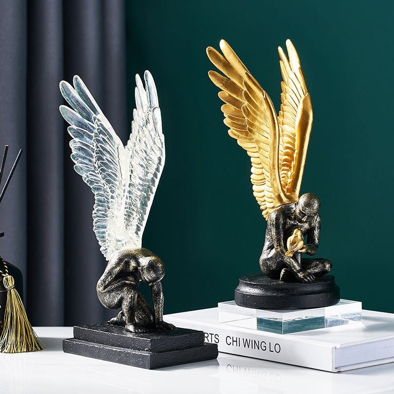 Décoration légère luxe pour entrée — meuble à vin et meuble TV créatif blanc art - IVOIRART.COM